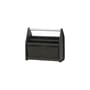 Korb Locker Box SMALL textil schwarz / Büro-Ordnungshelfer - Stoff / L 36,5 cm - Vitra