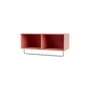 Scaffale Coat legno rosa / Guardaroba - L 69,6 x H 24 x P 30 cm - MONTANA