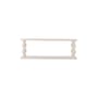 Mensola a muro Salino legno bianco / L 60 x H 17 cm - Bloomingville