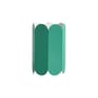Paralume Arcs metallo verde / Acciaio - Ø 20 x H 30 cm / Senza sistema di elettrificazione - Hay