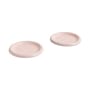 Piatto da dessert Barro ceramica rosa / Ø 18 cm - Set di 2 - Hay