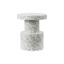 Bit Stool plastic material grey / H 42 cm - Recycled - Normann Copenhagen