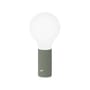 Aplô LED Wireless rechargeable outdoor lamp metal green - Fermob