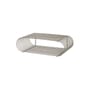 Scaffale Curva metallo beige / L 40 cm - AYTM