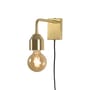 Madrid Small Wall light with plug gold metal - It's about Romi