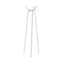 Attaccapanni in piedi Knit metallo bianco / Acciaio - H 161 cm - Hay