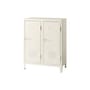 Schrank Casier B2 metall weiß / 2 Türen - B 80 x H 102 cm / Neuauflage 1930 - Tolix