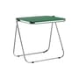 Platone Folding desk wood green / Giancarlo Piretti, 1970 - 83 x 65 cm - ANONIMA CASTELLI