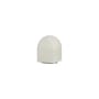 Lampe de table Parade LED verre blanc / H 16 cm - Hay
