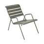 Lounge Sessel Monceau metall grün grau / stapelbar - Fermob