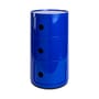 Rangement Componibili bleu / 3 portes - Exclusivité en édition limitée - Kartell
