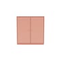Rangement Cover Cabinet bois rose / L 69.6 x P 30 x H 72,6 cm - 2 portes - MONTANA
