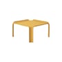 Table d'appoint T877 jaune / Pierre Paulin, réédition 1968 - 50 x 50 cm - Gubi
