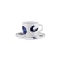 Set de 4 tasses à café + soucoupes Itsumo - Yunoki - Alessi