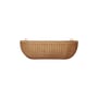 Wandablage Braided faser holz natur / B 75 x H 25 cm - Ferm Living