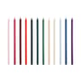Set de 12 bougies longues fines Slim / Ø 1,2 cm - Hay