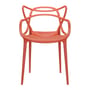 Chaise empilable Masters rouge / Philippe Starck, 2010 - Kartell