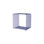 Scaffale Panton Wire Single Cube metallo blu / 34,8 x H 34,8 x P 25,7 cm - Verner Panton, 1971 - MONTANA