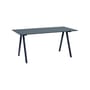 Bureau Copenhague CPH10 2.0 bois bleu / Linoleum - L 160 x 80 cm - Hay