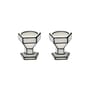 Carte Blanche Eggcup ceramic white / Set of 2 - Serax