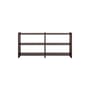 Étagère Mortise bois marron / L 175 x H 82 cm - Ethnicraft
