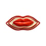 Piatto da portata Lips ceramica rosso / Set di 3 - 25,5 x 12,5 cm - Serax