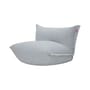 Poltroncina The BonBaron Slim tessuto grigio / INDOOR - Tessuto riciclato - Fatboy