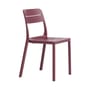 Sedia impilabile Cassia Bistrot corian rosso - NARDI