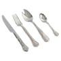 Set de couverts Kintsugi métal argent / 4 pièces - Seletti