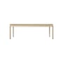Table basse Dapple métal beige / 114 x 57 x H 38,5 cm - Ferm Living