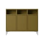 Buffet Stacked bois vert / Configuration 3 - L 131 x H 106 cm - Muuto