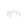  Accessory wood white / Base, legs W 43.5 x D 35 x H 17 cm - For Stacked Medium Unit - Muuto