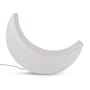 My Moon Outdoor floor lamp plastic material white / Luminous rocking chair - L 152 cm / Indoor-outdoor - Seletti