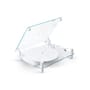 Platine vinyle Turntable verre blanc / Bluetooth 5.0 - Transparent Speaker
