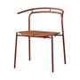 Novo Stackable armchair metal orange - AYTM