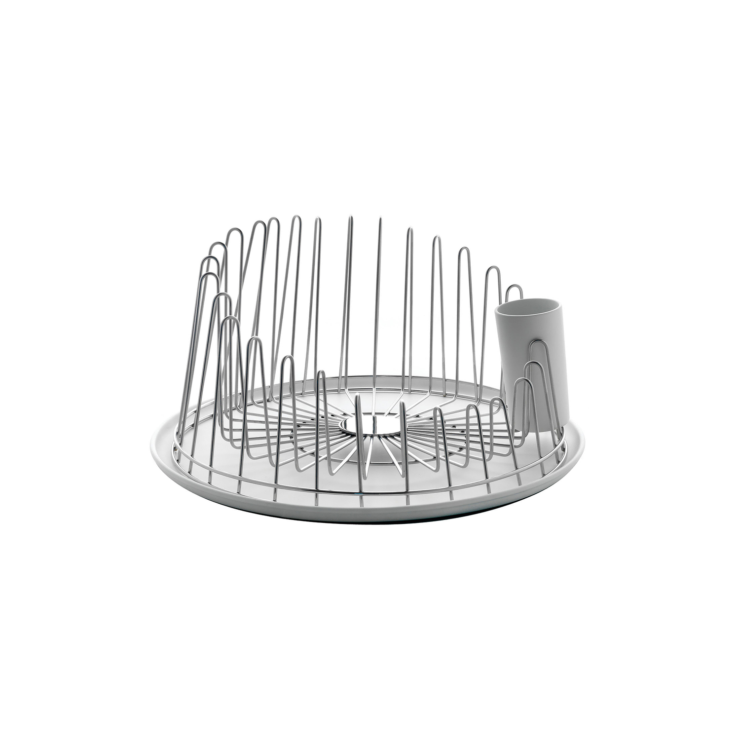 Alessi - Scolapiatti A Tempo - Metallo - Acciaio lucidato - Designer Pauline Deltour