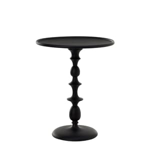 Black side shop table cheap