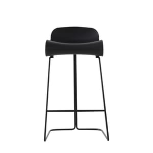 Black top modern stools