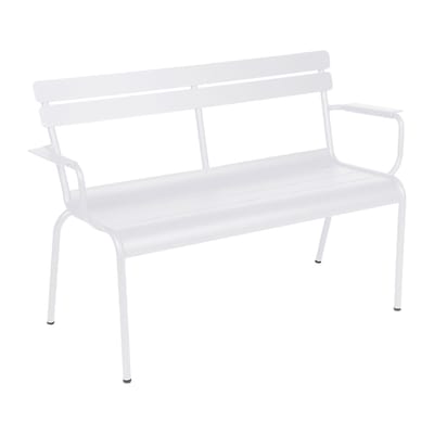 White metal bench new arrivals seat