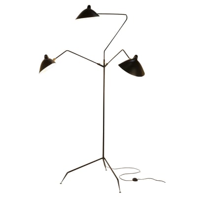 Lampadaire Serge Mouille - noir | Made In Design