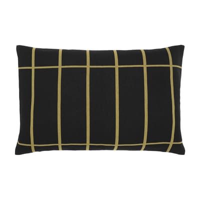 Marimekko Tiiliskivi Cushion cover - black gold | Made In Design UK
