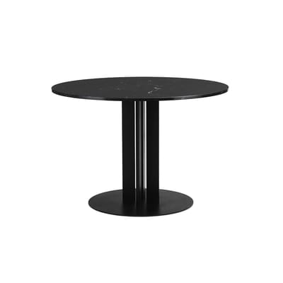 Black round marble table hotsell