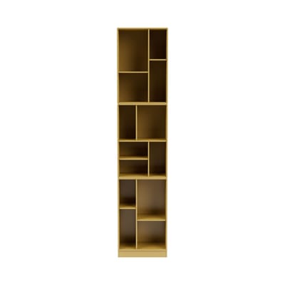 Bibliothèque Loom bois jaune 