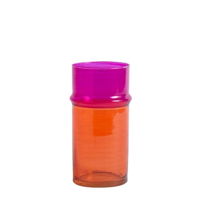 美品 HAY MOROCCAN VASE S ピンク＆ブルー Hay Moroccan Small Vase - pink orange | Made In Design UK