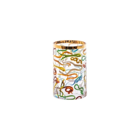 Vaso rettangolare in vetro Seletti Toiletpaper
