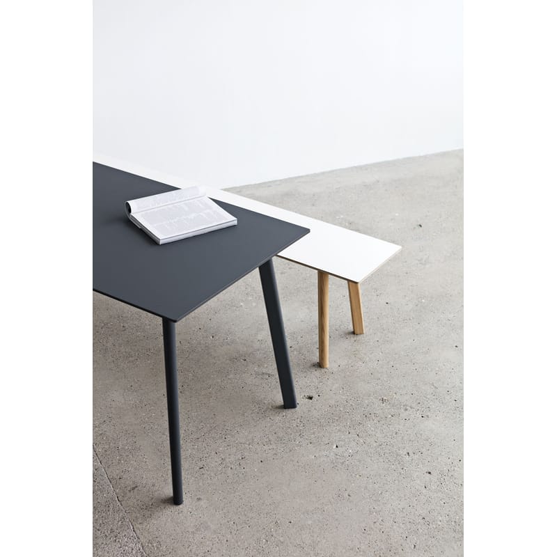 Hay Copenhague CPH DEUX 210 Rectangular table black Made In