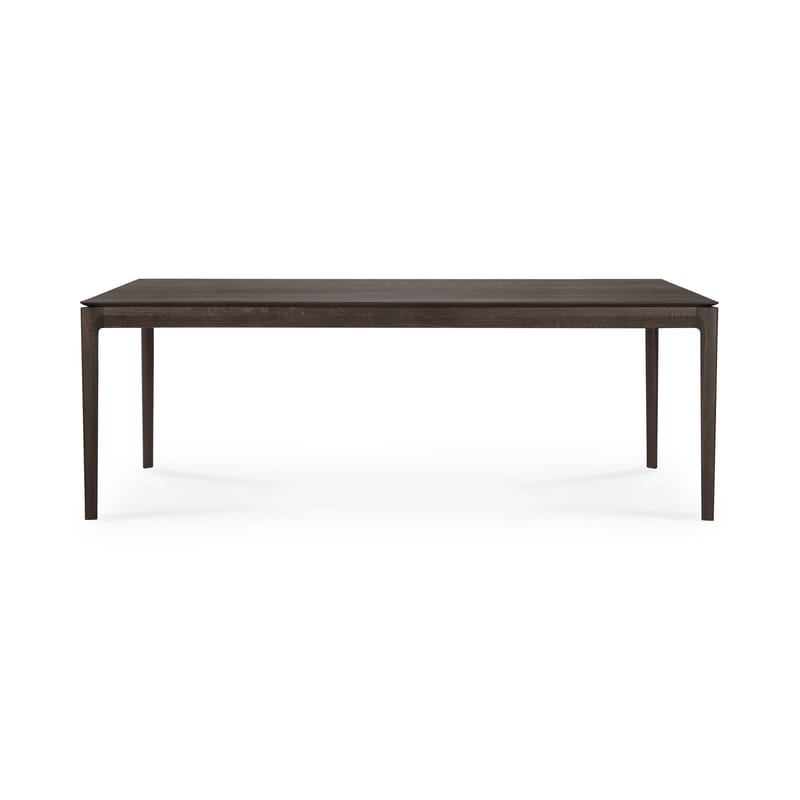 Mobilier - Tables - Table rectangulaire Bok bois marron / 220 x 95 cm - 8 personnes - Ethnicraft - Chêne verni - Chêne massif verni