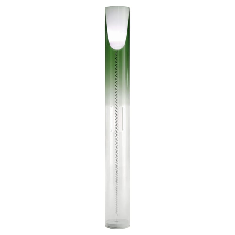 Luminaire - Lampadaires - Lampadaire Toobe plastique vert - Kartell - Vert - PMMA, Polycarbonate