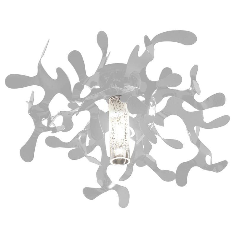 Luminaire - Plafonniers - Plafonnier Mini Coral métal blanc - Lumen Center Italia - Blanc - Métal laqué