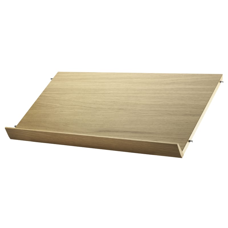 Trends - Low prices - String® System Shelf natural wood L 78 cm - String Furniture - Oak - Oak plywood